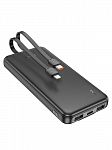 Power Bank 10000mAh 3USB 2.0A LED-,  (Lightning/Type-C) Hoco J118